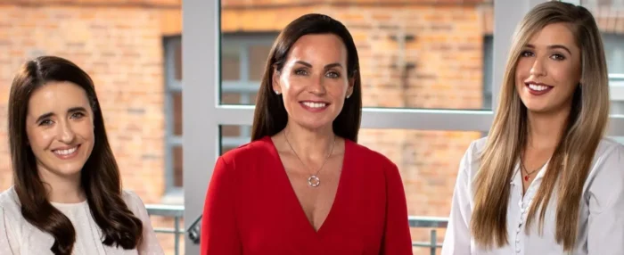 A Left to right Brigid OMalley Amanda McAlister and Stephanie Eastwood 2