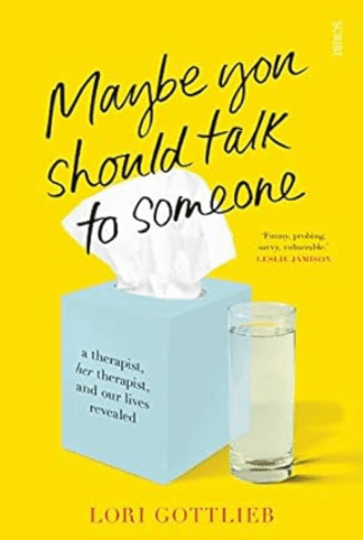 maybe you should talk to someone book cover
