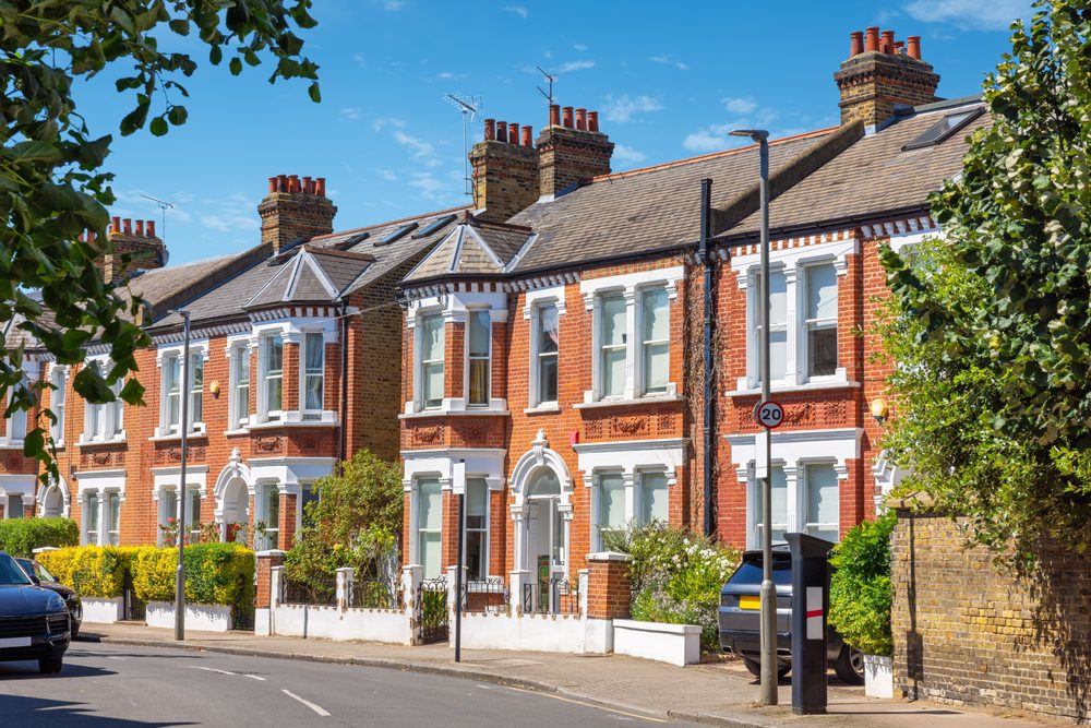 Terrace Houses on Street